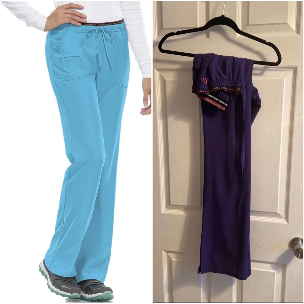 Heart soul scrub pants